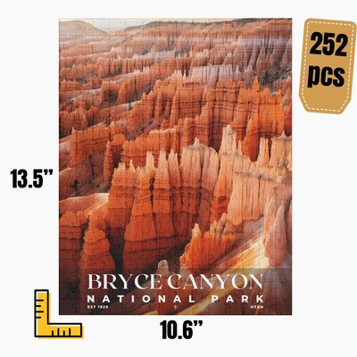 Bryce Canyon National Park Jigsaw Puzzle, Family Game, Holiday Gift | S10 - image3